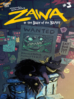 cover image of Zawa + the Belly of the Beast (2023), Issue 3